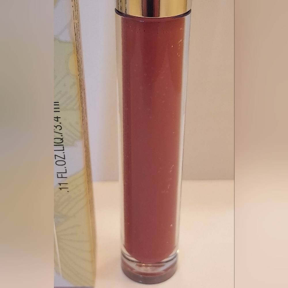 CLINIQUE Pop Plush Creamy Lip Gloss *CHIFFON POP* / 0.11 oz / New in box - Picture 3 of 5